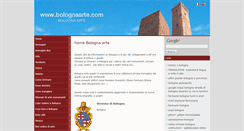 Desktop Screenshot of bolognaarte.com